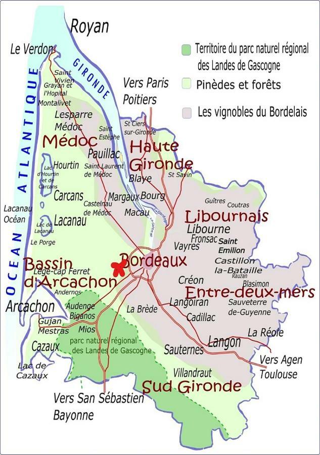 Chambre Independante "Terre Rouge" Martignas-sur-Jalle Ngoại thất bức ảnh